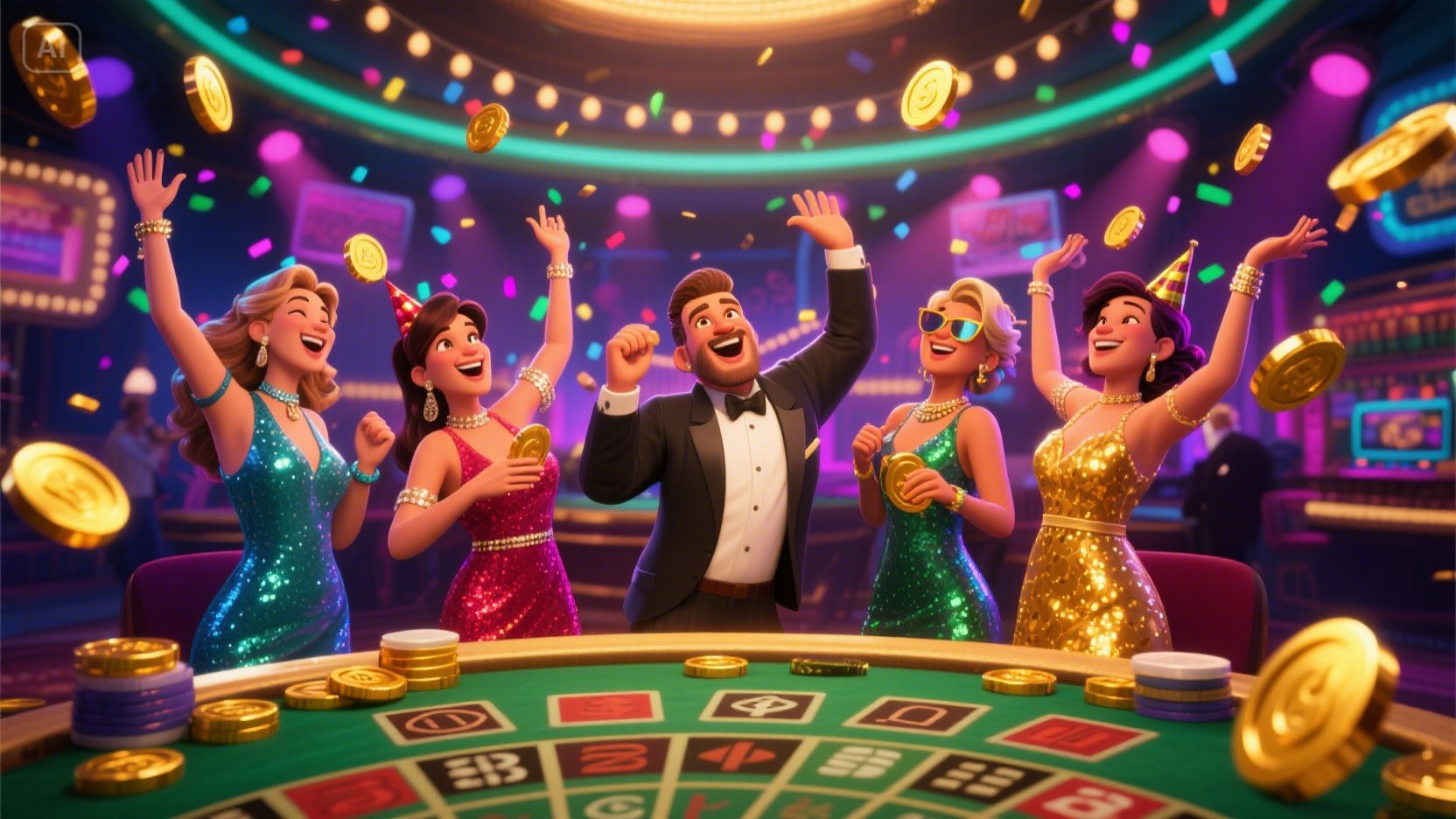 Casino lucky spin online desktop and mobile interfaces