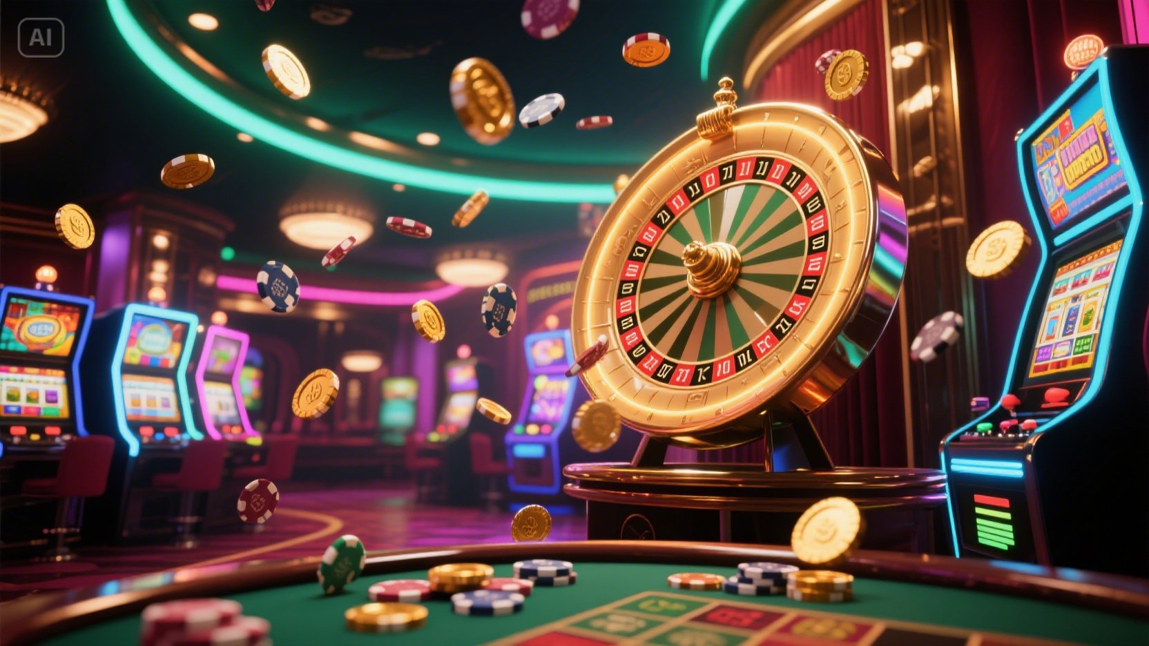 Casino lucky spin online desktop and mobile interfaces
